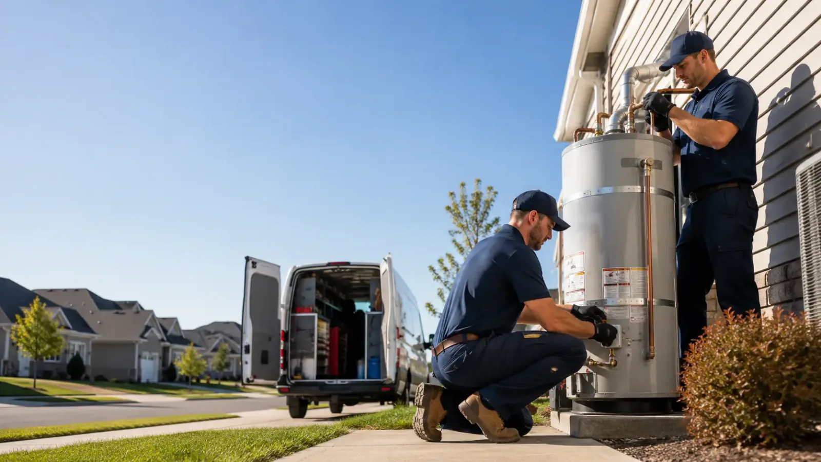 Water Heater Installation in Tuttle, ND